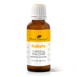 Plant Therapy KidSafe Calming The Child Essential Oil Blend - Relaxing and Soothing Blend 100% Pure, KidSafe, Undiluted, Natural Aromatherapy, Therapeutic Grade 30 mL (1oz)