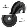 SUPVOX 2Pcs Pulley System Durable Lifting for Home Gym Accessories