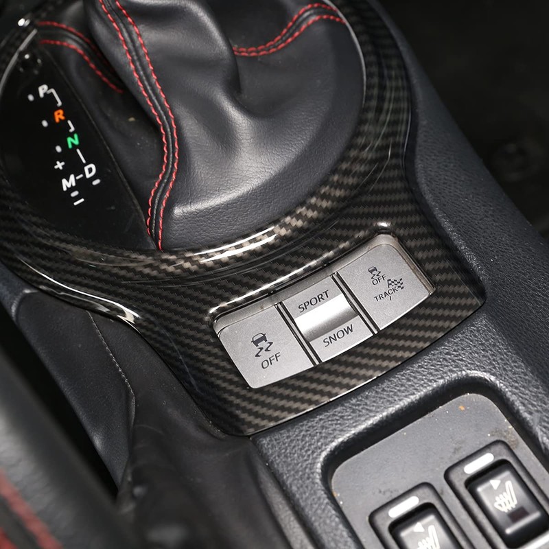 YIWANG Car Interior Gear Shift Frame Trim Sticker for Subaru