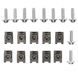 M5 Motorcycle Fairing Body Bolts & Clips, Spire Speed Fastener Clips Screw Spring Nuts, 10PCS, 5 * 16MM(SIL 1996-2023
