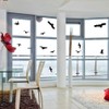 Window Alert Bird Stickers Silhouettes Glass Door Protection Save Birds,