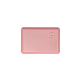 Tradition Acoustic PLATRAY Non-Slip Tray 9.4 inches (24 cm), Pink, Made in Japan