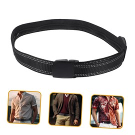 PACKOVE Travel Belts for Men Hidden Money Belt Money Belt for Men with Alloy Buckle Fashion Casual Money Carrier