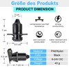 CXTM 3-Pin Trailer Socket 3-Pin Trailer Adapter 3-Pin Socket 12