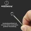 AMZfishing 5 x Catfish Power Laser 3 x Catfish Hooks,
