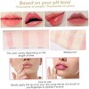 2 barras de labios transparentes que cambian de color, brillo