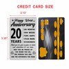 Richesele 20th Work Anniversary Cards - Happy 20 Year Work