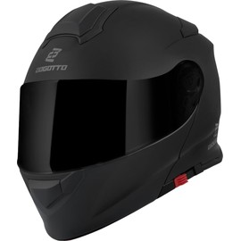 Bogotto H271 Flip-Up Helmet, Matte Black, M