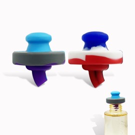 Dustproof Silicone Cover, Diffuser Dustproof Silicone Cover for Aromatherapy, Essential Oil, etc., Mixed Color 2pcs