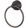 Kingston Brass BA1164ORB Vintage Towel-Ring, 6-Inch, Oil Rubbed Bronze
