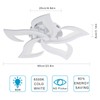 DELIPOP LED Ceiling Light Fixture, 6500K Modern LED Flush Mount