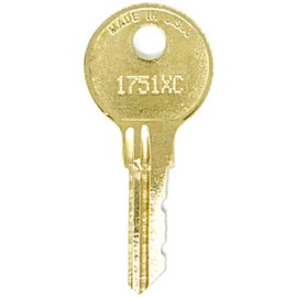 CompX Chicago 1826XC Locking Bag Replacement Key 1826XC