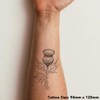 'Scottish Thistle' Temporary Tattoo - Water Resistant, Skin-Safe, Non-Toxic Transfer