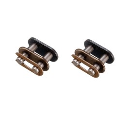 TDR 2pc T8F Chain Join Links for 49cc ATV Quad Bike Gokart PIT PRO Pocket Trail Dirt, 2 Stroke Engine Parts, Chain Connector