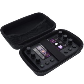 foto-kontor Case Compatible with Loupedeck Live Protective Carry Case – Safe Protection for Travelling – Black, black, Formal