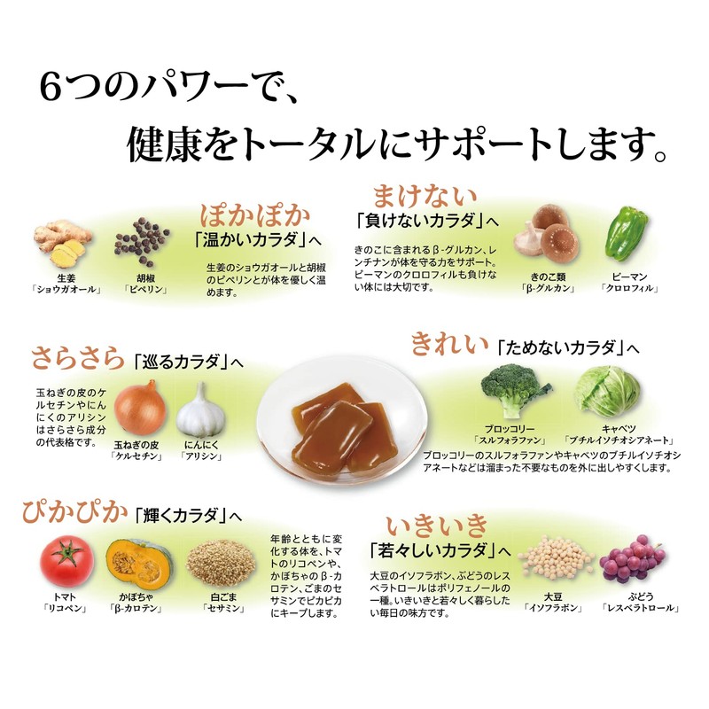 命の野菜スープゼリー（30日分）30種類の野菜と果物を使用したゼリー。元ハーバード大学准教授の医師監修。61種のファイトケミカルで健康をサポート