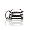 BlackStuff Carbon Fibre Keyring Compatible with Grand Cherokee 2014-2019 BS-620,