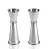2pcs 2oz & 1oz Dual Jigger for Bartending, Stainless Steel