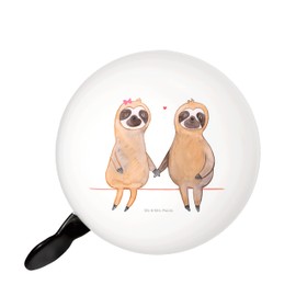 Mr. & Mrs. Panda XL Bicycle Bell Sloth Couple Gift Bicycle Bell, Motif, Love, Favourite Animal, Slowness, Sloth Love, Sloth