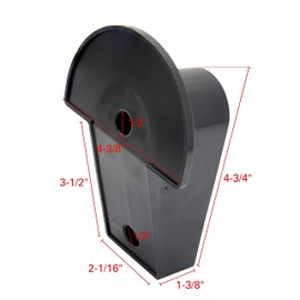 Extreme Max 5001.5811 Minimalist Wall-Mount Helmet Hanger - 2 Count (Pack of 1)