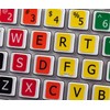 NEW LEARNING LARGE LETTERING COLORED UPPER CASE ENGLISH US DECALS