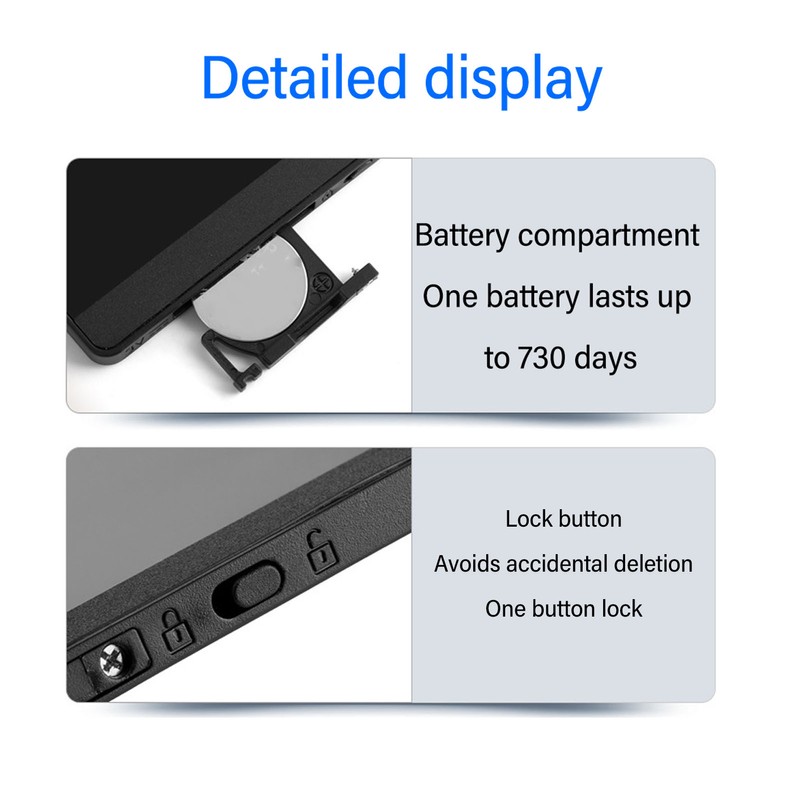 LCD Writing Tablet 6.5 Inch Electronic Graffiti Hand Painted Pad