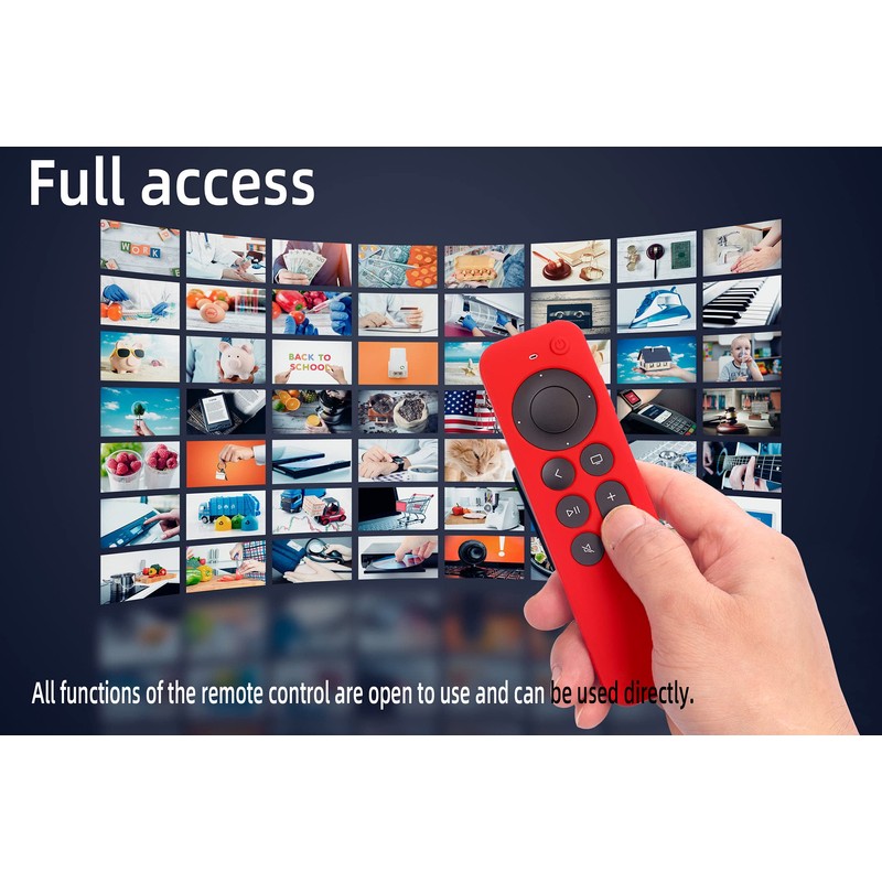 Silicone Remote Case for Apple TV 4K 2nd Gen 2021