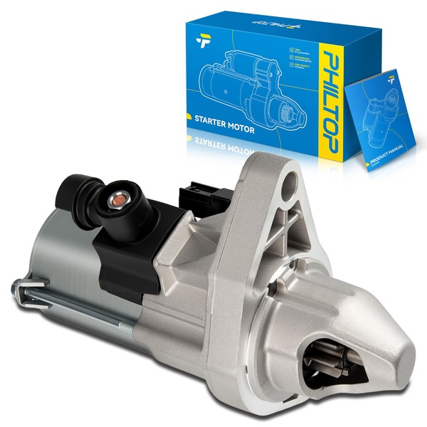 PHILTOP Automotive Starter Compatible with 2006-2011 Civic9 Tooth for 17958N