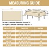 H.VERSAILTEX Linen Table Cloths Rectangle 60 x 104 Inch Premium
