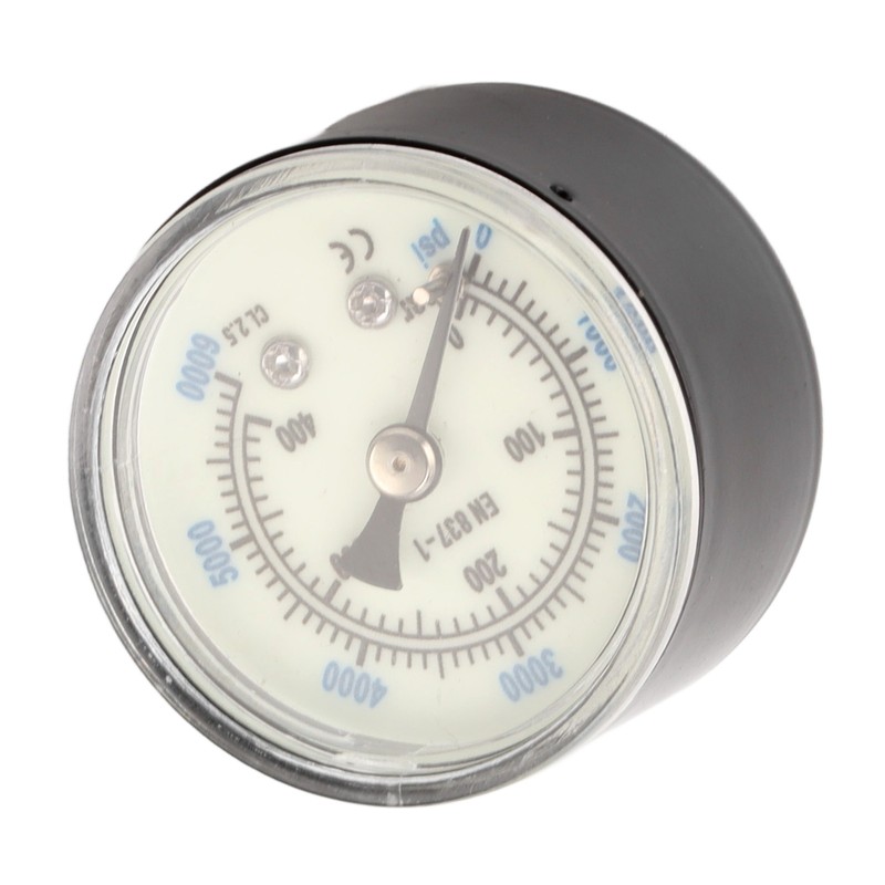 6000 Psi CO2 Pressure Gauge 1/8npt Thread Air Pressure Gauge