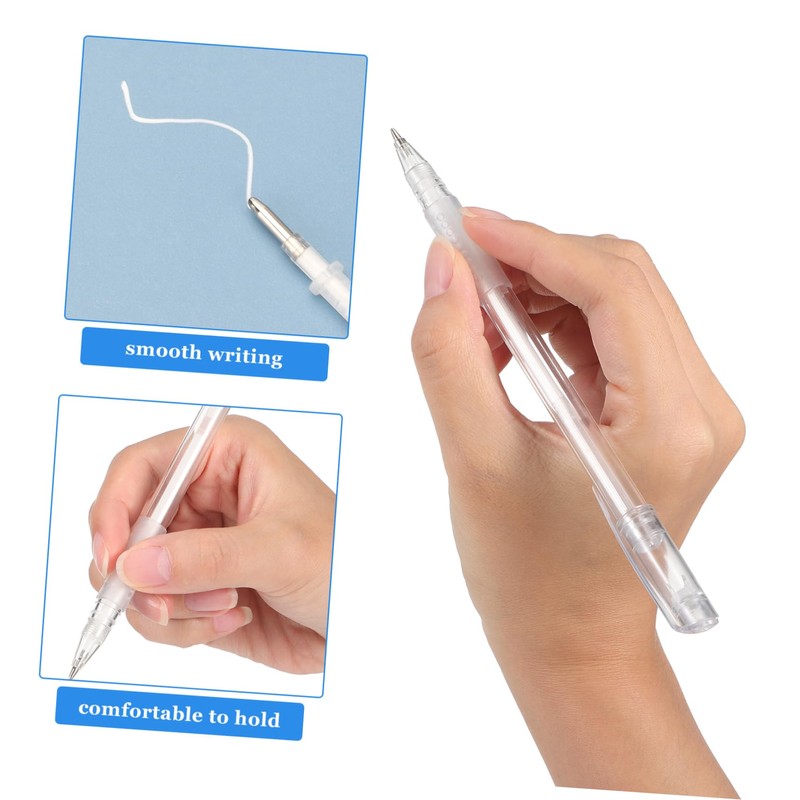 FOMIYES Microblading Pen Set Tattoo Eyebrow Pencil 3 Refills 1mm