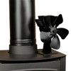 US Stove MH4 Miracle Heat 5 Blade Thermoelectric Fan, No