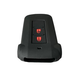 [Kinotaka] Remote Control Key Case for Nissan/Mitsubishi Cars Delica D5 Outlander PHV Eclipse Cross Days Lukes ek Space Custom Smart Key Cover (Black 2), black (2)