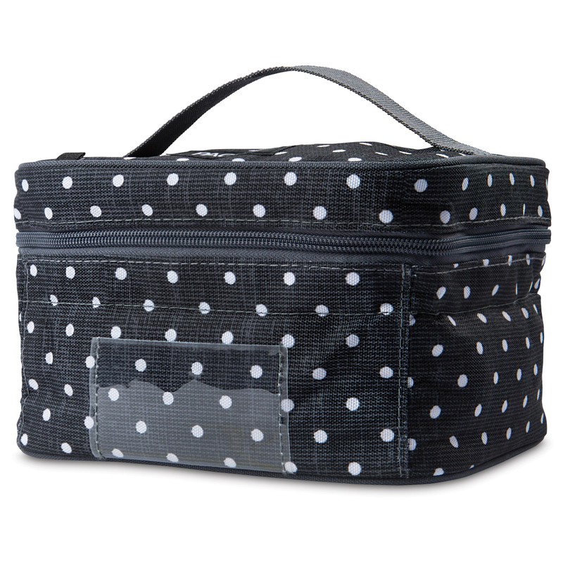 PackIt Freezable Bottle Cooler for Breastmilk and Formula, Polka Dots,