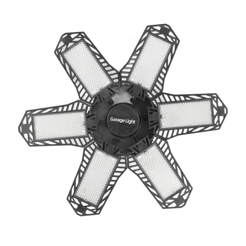 LED Garage Light 1800LM 24W 6 Leaf Foldable Good Heat