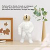 Ceramic Space Man Astronaut Figure Statue Modern Space Man Vase