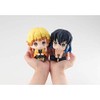 Rukupu Demon Slayer Zenitsu Agatsuma, Approx. 4.3 inches (110 mm),