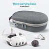 AWINNER Compatible for Meta Quest3 Hard Carrying Case, VR Headset