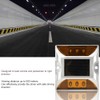 6 LED Solar Power Ground Marker Lights Waterproof Outdoor Driveway