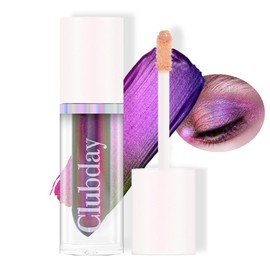 Metallic Liquid Chameleon Eyeshadow, Glitter Liquid Eyeshadow Multicolour Shifting, Multidimensional Eye Looks, Long-Lasting Holographic Highly Pigmented Eyeshadow Makeup (#05)