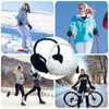 Bseical Ear Warmers Winter Rabbit Earmuffs, Plush Earmuffs for Winter,