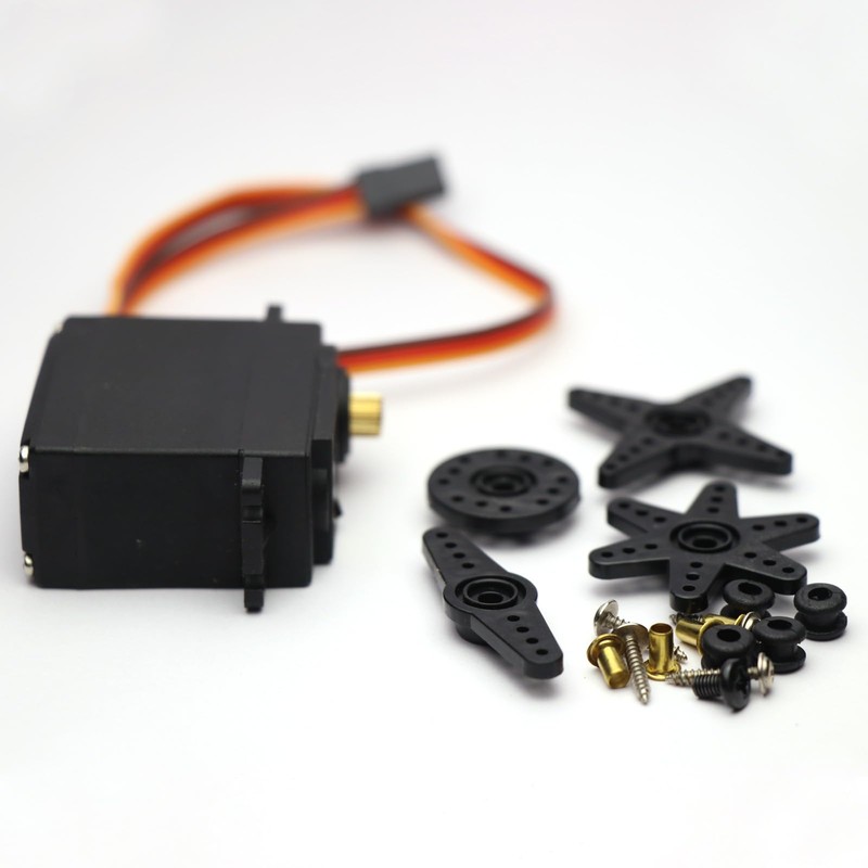 MECCANIXITY 5 Pcs Aluminum Servo Horn Long 25T Steering Arm