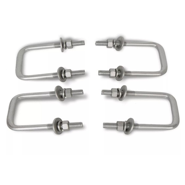 espeedpro21 4 Boat Trailer U-Bolts Hot Dipped Galvanized Sq. U