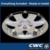 Premium Replica Hubcap Set, Replacement for Toyota Corolla 2005-2008, 15-inch