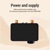 Acogedor Power Amplifier, 80W X 2 Stereo 5.0 Digital Amplifier,