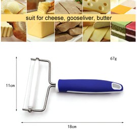 Cheese Slicer, Cheese Cutter, Cheese Slicers with Wire, Wire Sheese Slicer, Cheese Wire Cutter, Cheese Slicer Wire, Butter Cheese Wire Cutters Slicers for Block Soft Semi-Hard Cheeses