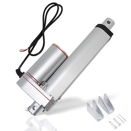 ECO-WORTHY Linear Actuator 12V, 12" 300mm Stroke, IP54 Waterproof Heavy Duty 330 lbs/1500N Electric Actuator for Solar Tracker, Chicken Coop Door Opener, TV Lift, Recliner, Automation