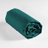 douceur d'intérieur, Fitted Sheet (160 x 200 cm) Lina Emerald,