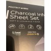 Protect-a-Bed Charcoal Infused Sheet Set Gray Split King