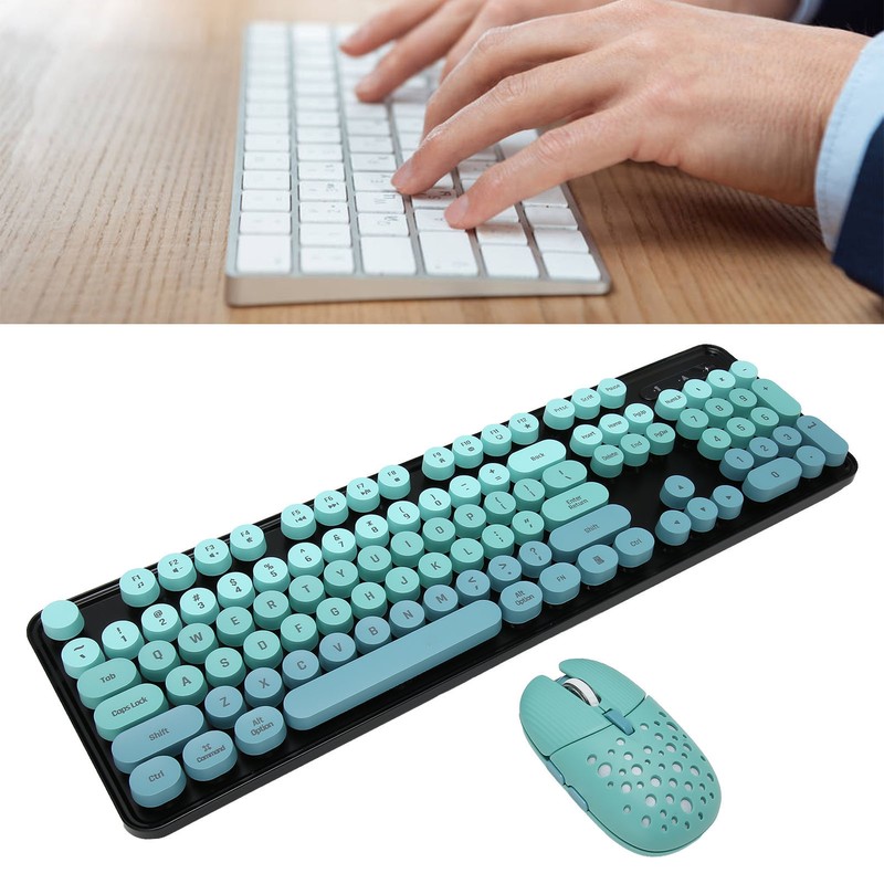 Wireless Keyboard and Mouse Combo 2.4G Wireless Mode Easy Operate